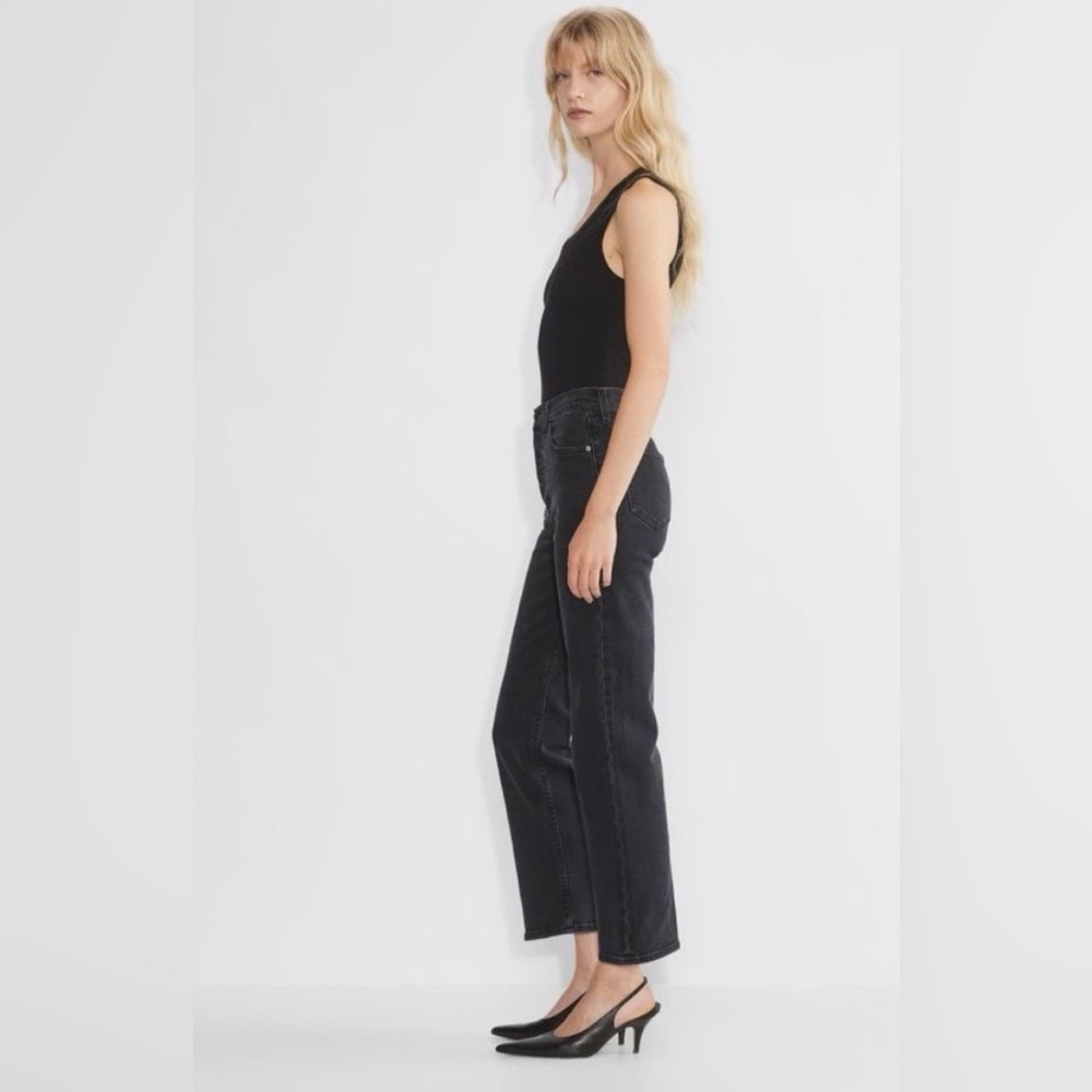 Denim Forum The Arlo High Rise Straight Size 24 28L - Picture 3 of 9